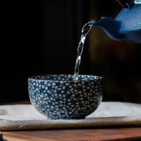 日本原产T.NISHIKAWA Kumo京烧清水烧手工陶瓷茶杯